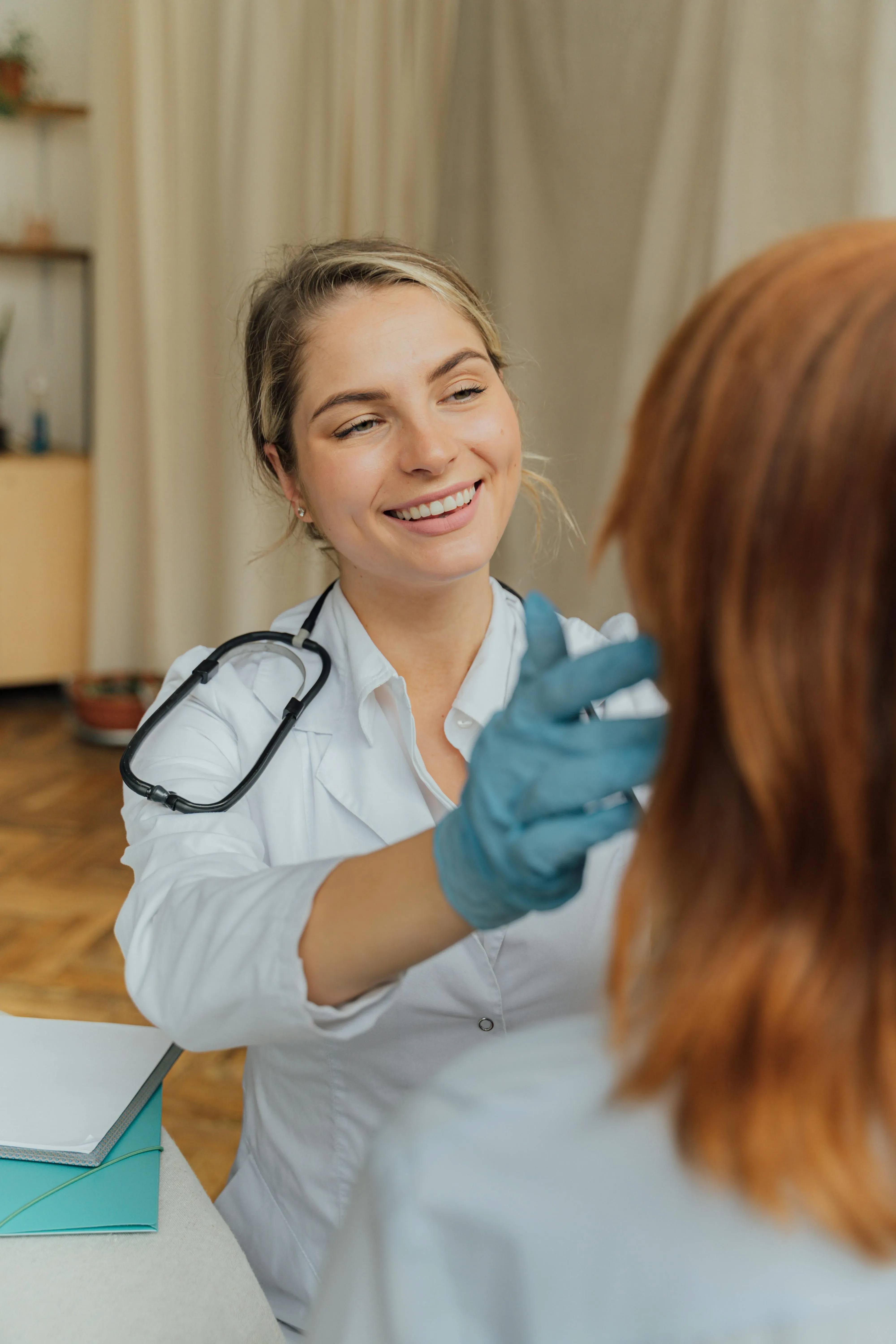 Happy patient
